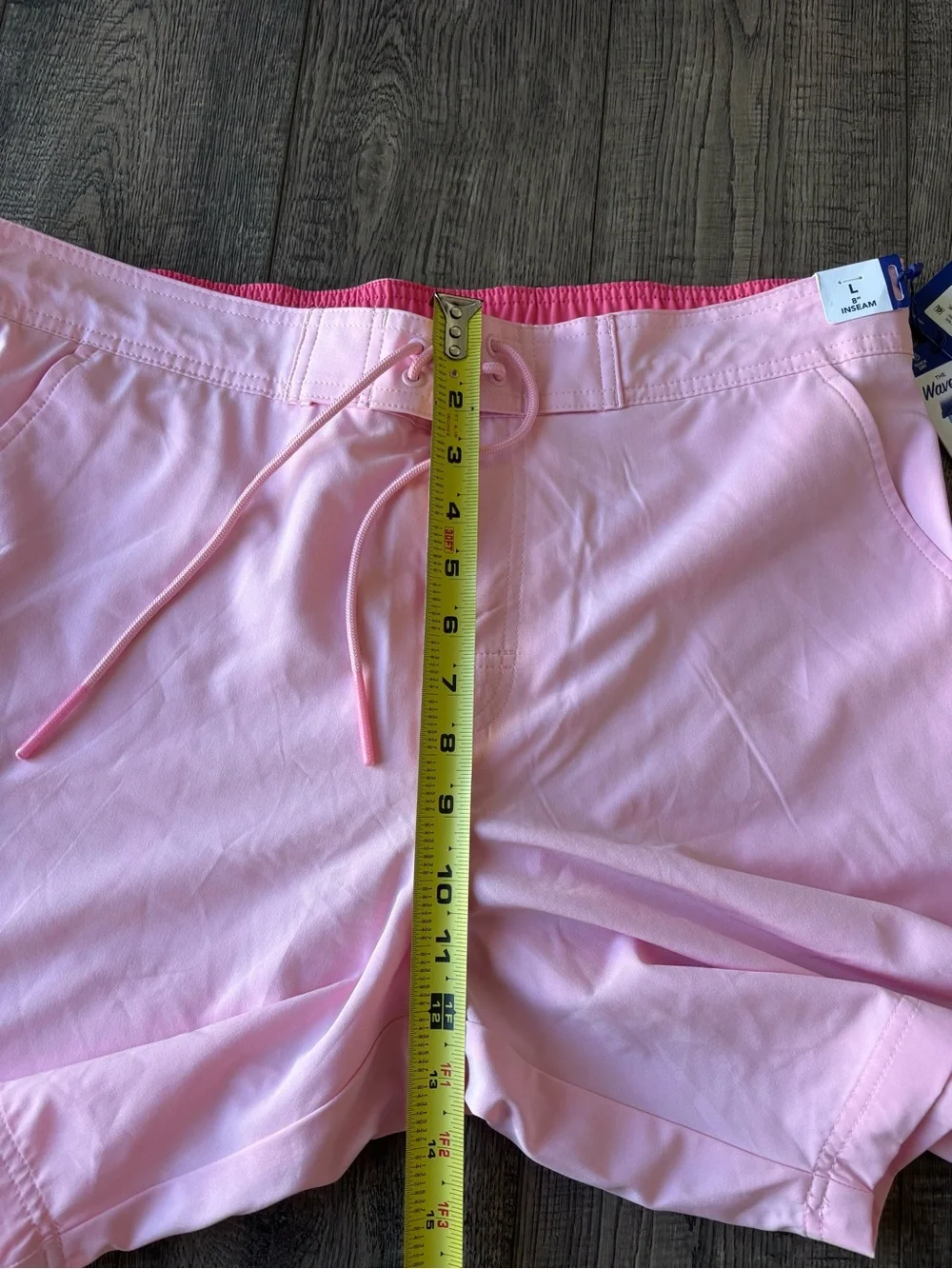 Caribbean Pink Men's Swim Board Shorts